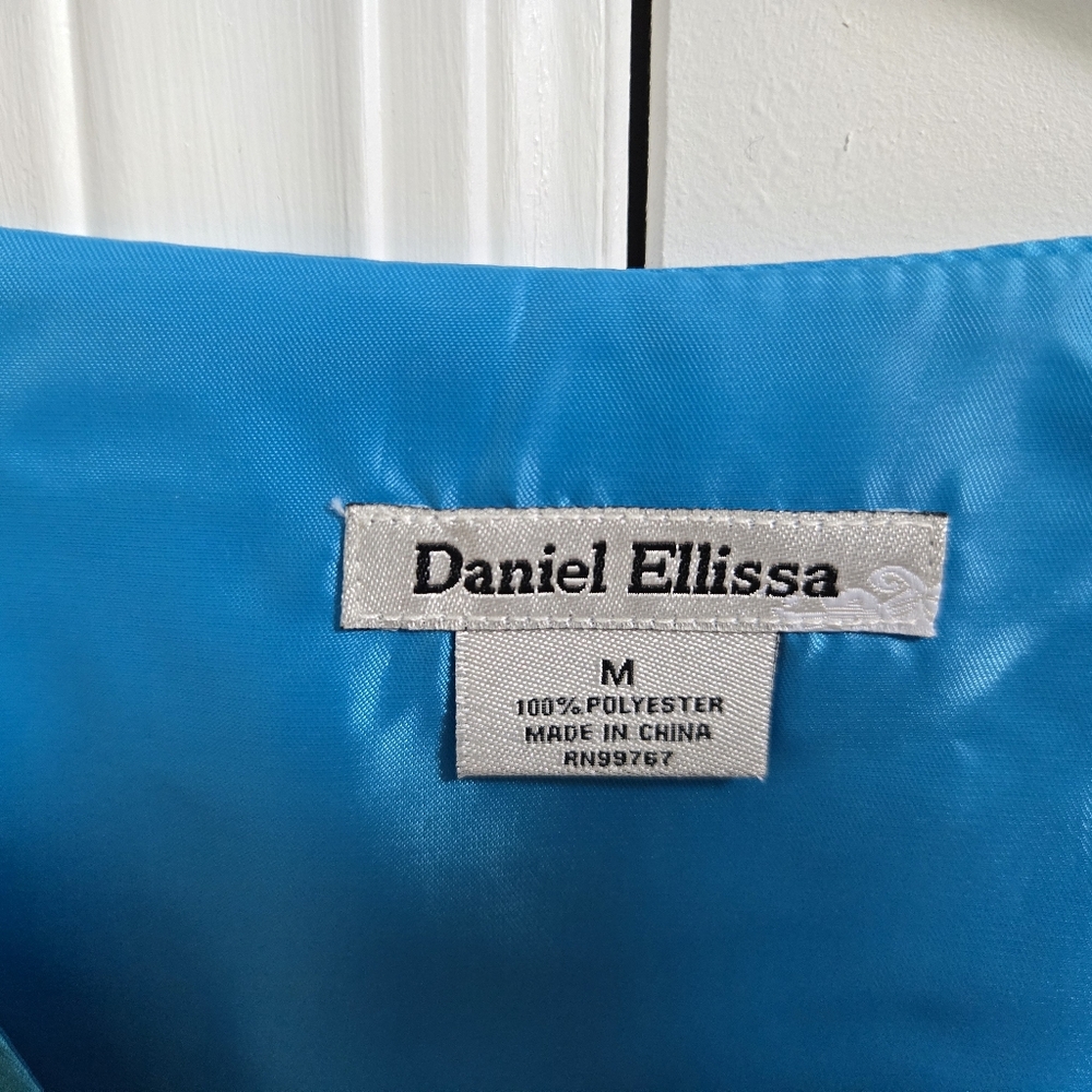 Daniel Ellissa Turquoise Vest - Mens Size M - Picture 3 of 10